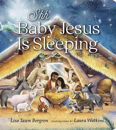Bergren-Shh-Jesus Sleeping