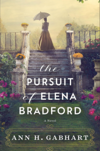 The cover image for the book, "The Pursuit of Elena Bradford."